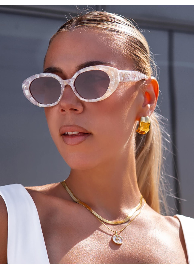 ANNAKEY ELISA PINK SUNGLASSES