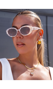 ANNAKEY ELISA PINK SUNGLASSES