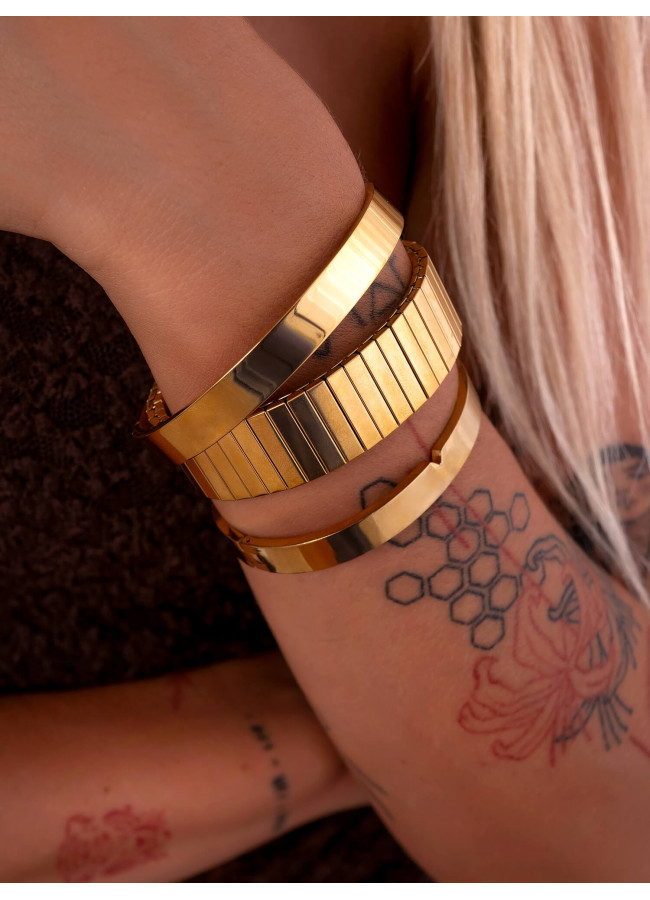GOLD BRACELET - MANETTA