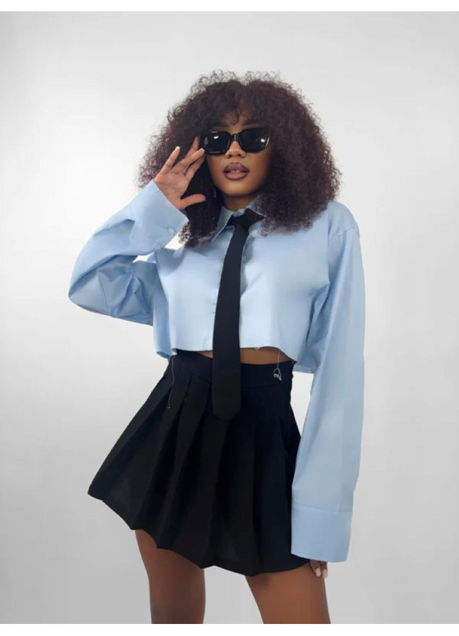 CROP CIEL SHIRT - CAMISA