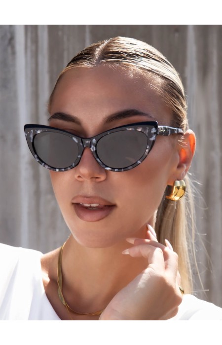 ANNAKEY RORI BLACK BLUE SUNGLASSES