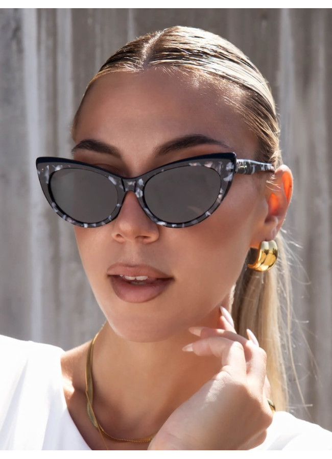 ANNAKEY RORI BLACK BLUE SUNGLASSES