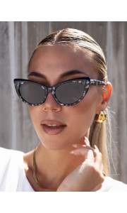 ANNAKEY RORI BLACK BLUE SUNGLASSES
