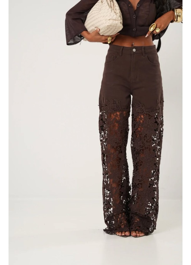 ΚΑΦΕ ΤΖΙΝ ΜΕ ΔΑΝΤΕΛΑ - LACE