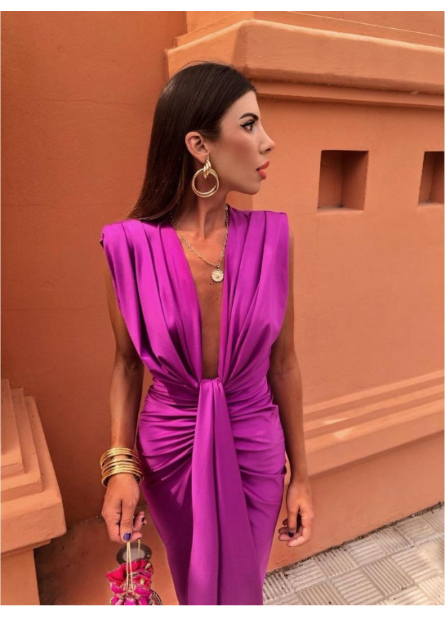 DAISY MAGENTA DRESS