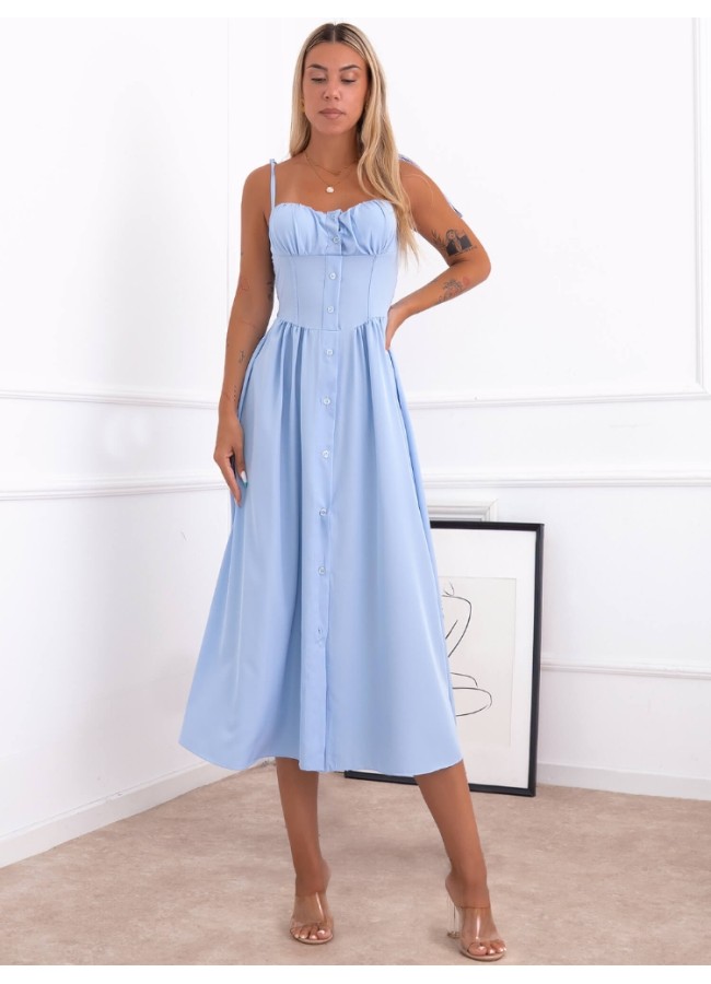 MAXI DRESS BABAY BLUE - LORENI
