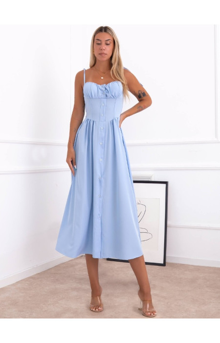 MAXI DRESS BABAY BLUE - LORENI