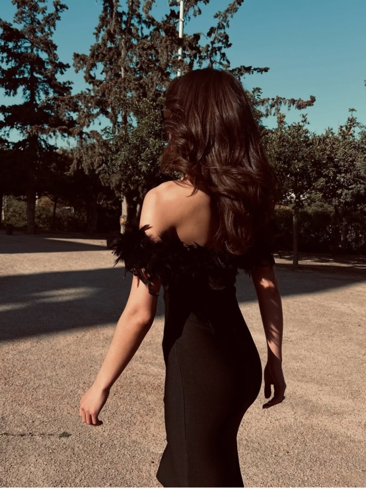 BLACK DRESS BANDAGE - PRISON
