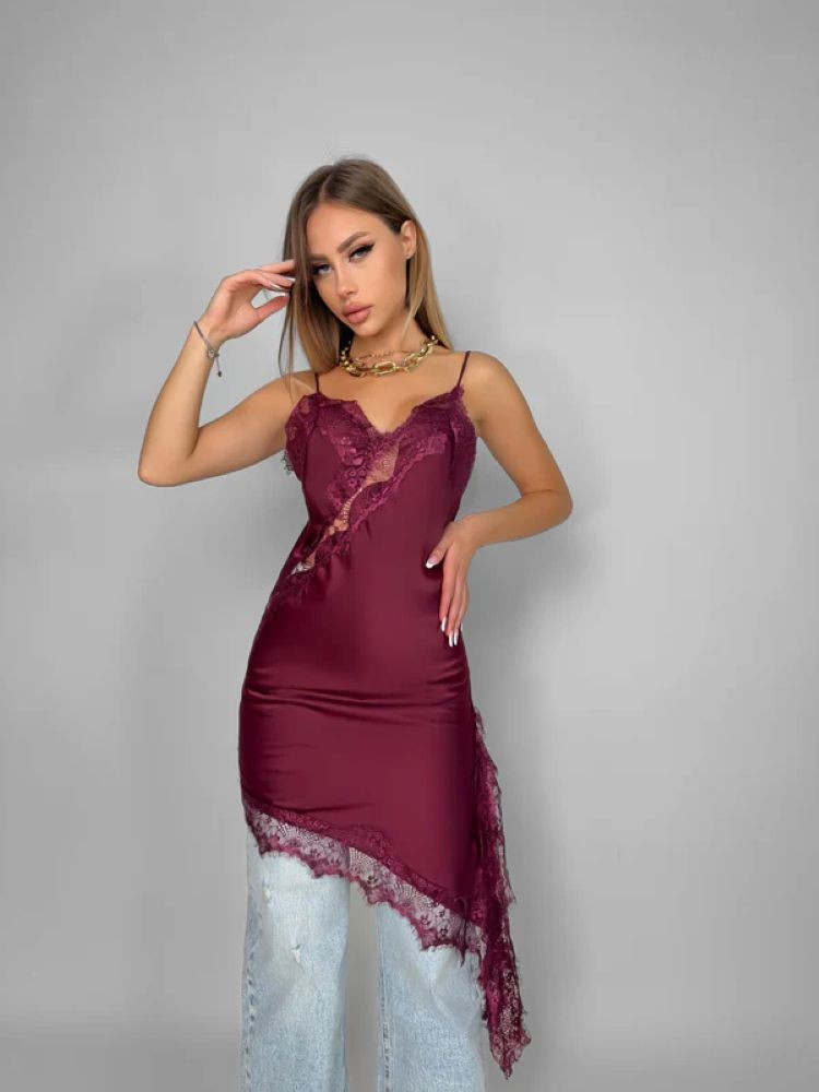 SATIN DRESS - SENSUAL