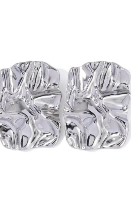 SILVER EARRINGS - ELIZA