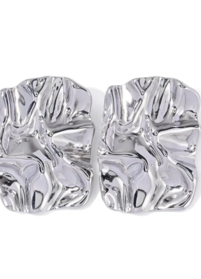 SILVER EARRINGS - ELIZA