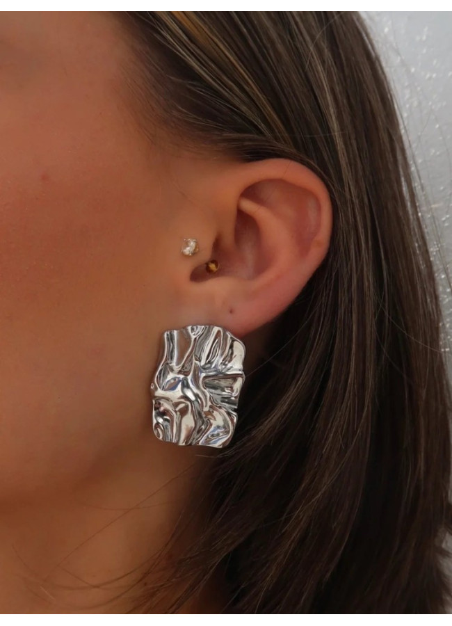 SILVER EARRINGS - ELIZA
