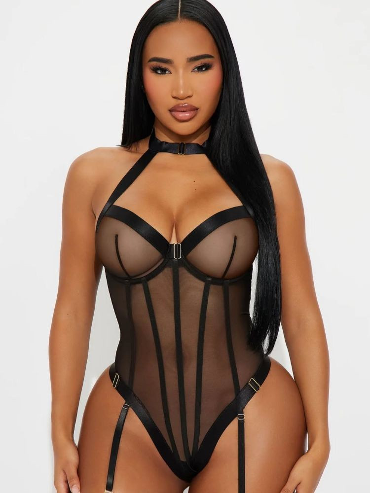 BLACK BODYSUIT - JANE