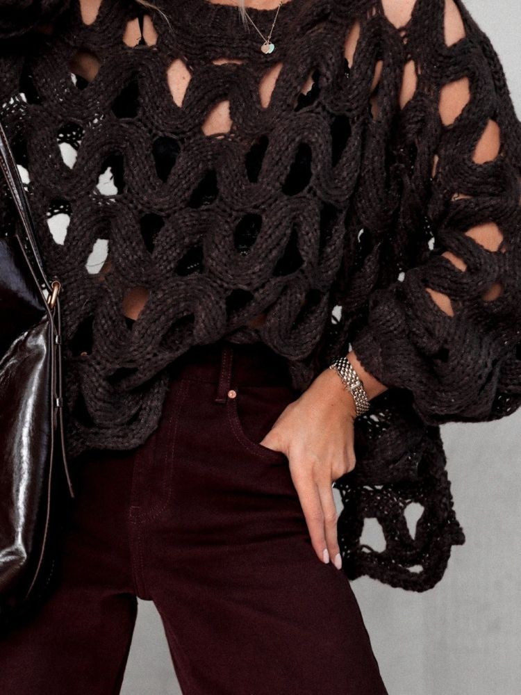 KNITTED BLOUSE - GUILERMO