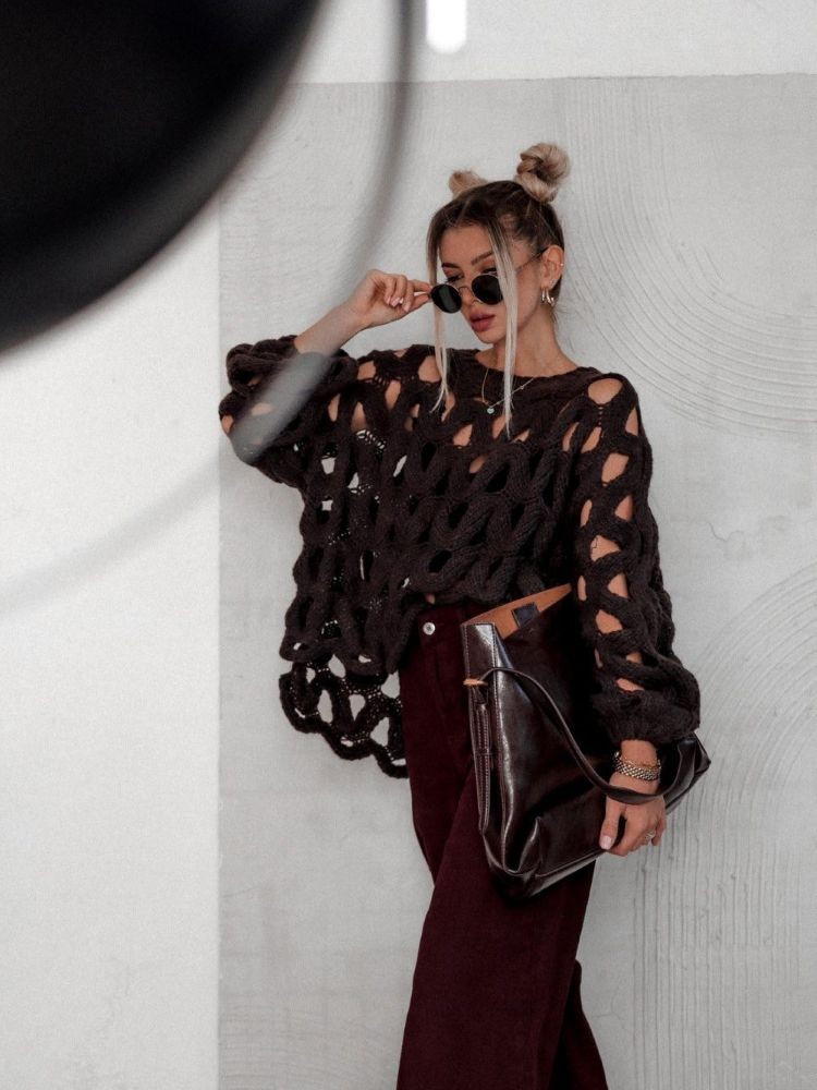 KNITTED BLOUSE - GUILERMO