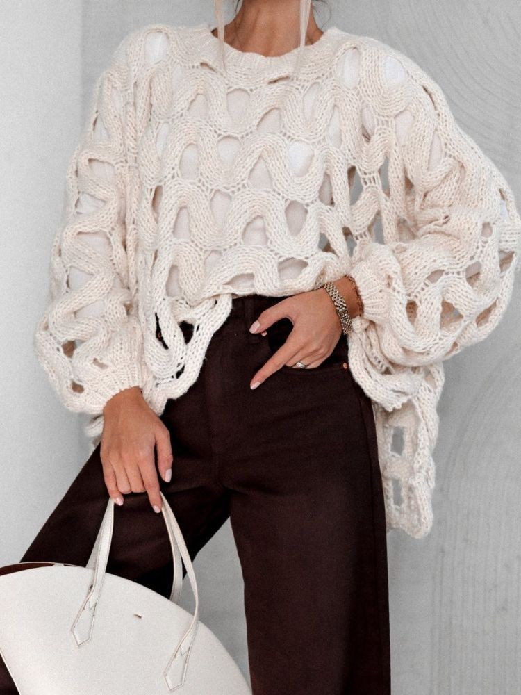 KNITTED BLOUSE - GUILERMO