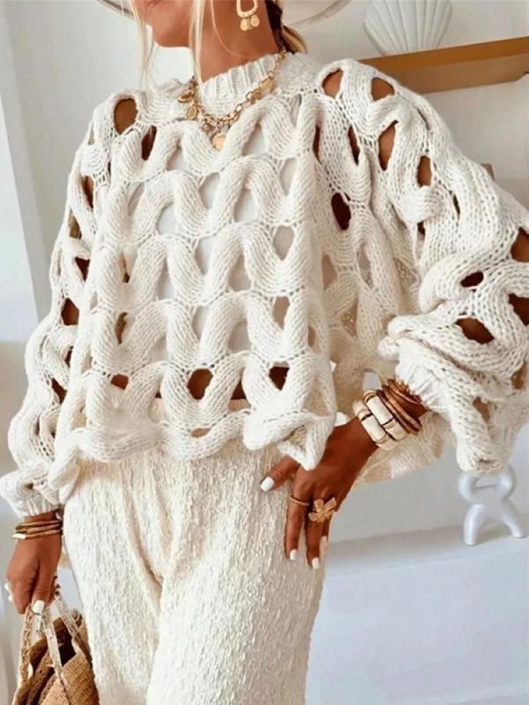 KNITTED BLOUSE - GUILERMO