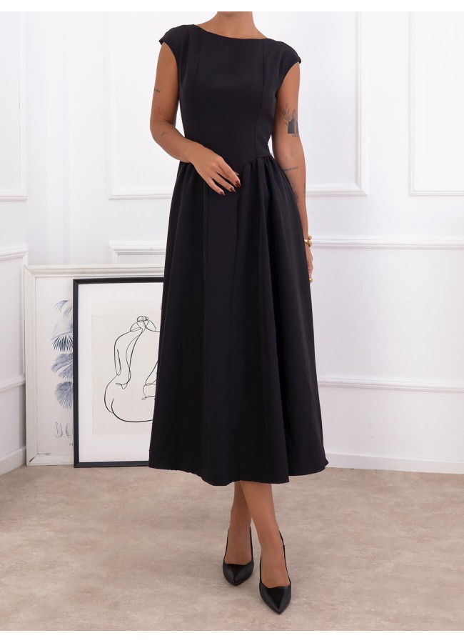 BLACK DRESS - LYSANDRA