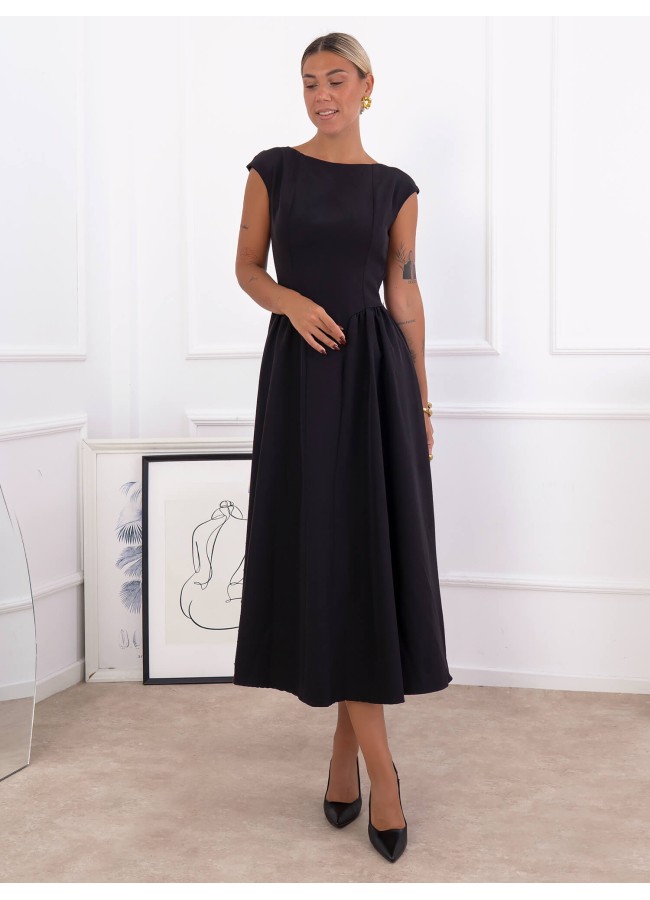 BLACK DRESS - LYSANDRA