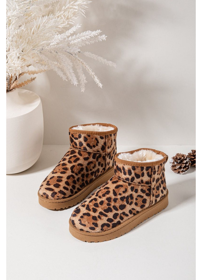 LEOPARD BOOTS - CHARLY
