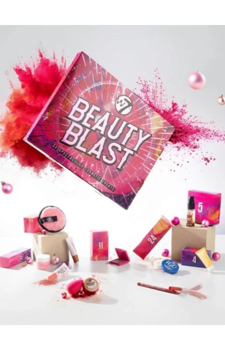 W7 BEAUTY BLAST MAKEUP ADVENT CALENDAR 2025
