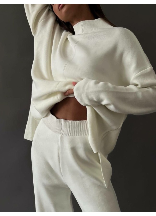 NAMUR CREAM KNITTED SET