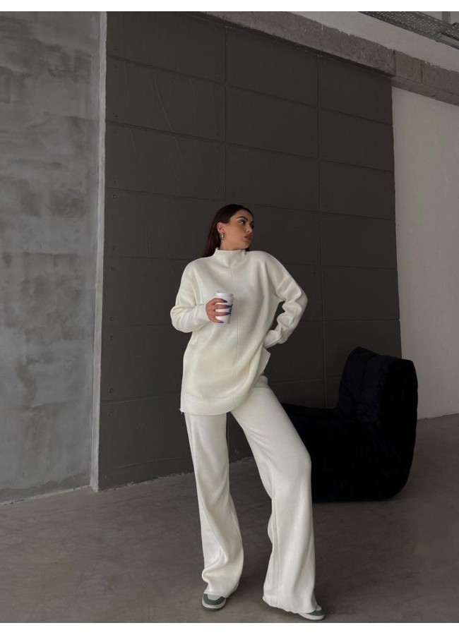 NAMUR CREAM KNITTED SET