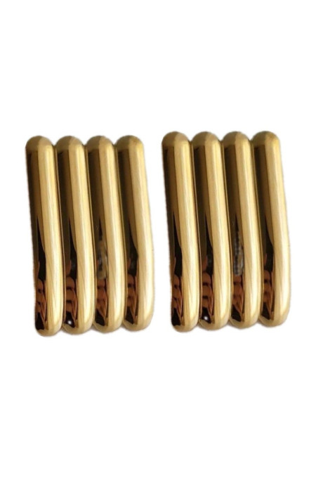 GOLD EARRINGS - THREE LINES