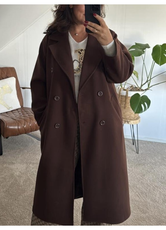 OVERSIZED BASIC ΠΑΛΤΟ  -...