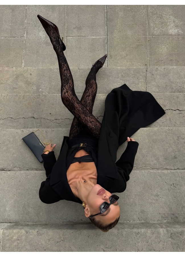 ACE BLACK LACE TIGHTS