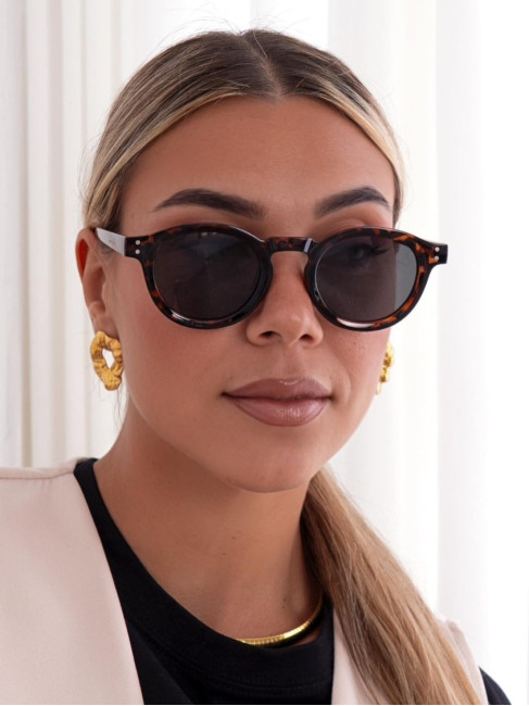 ANNAKEY VENICE LEOPARD SUNGLASSES