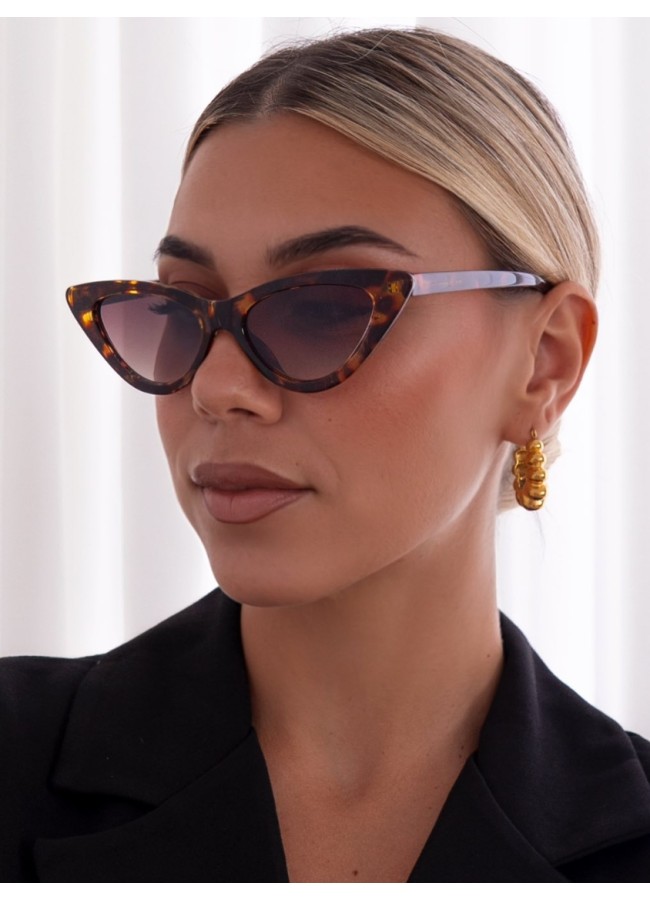 ANNAKEY ZOE LEOPARD SUNGLASSES