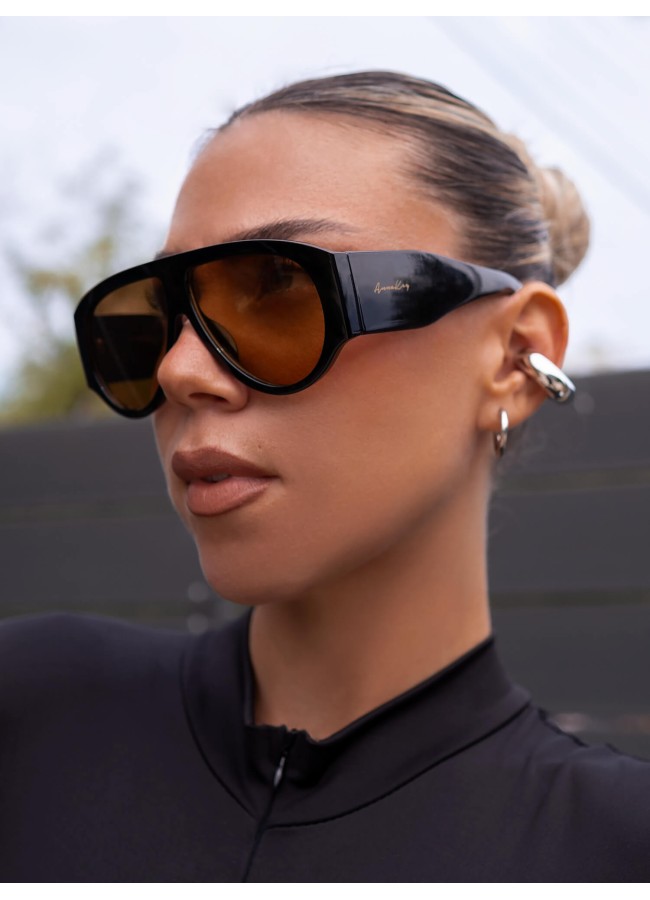 ANNAKEY STONE BLACK BROWN...