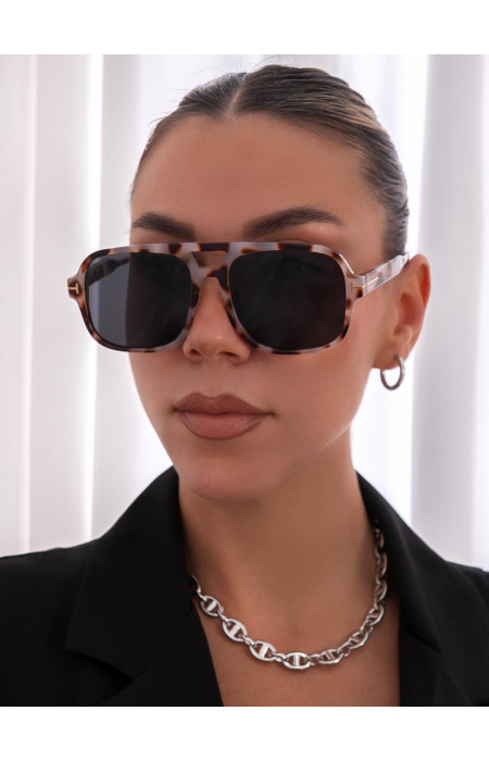 ANNAKEY HONEY LEOPARD SUNGLASSES