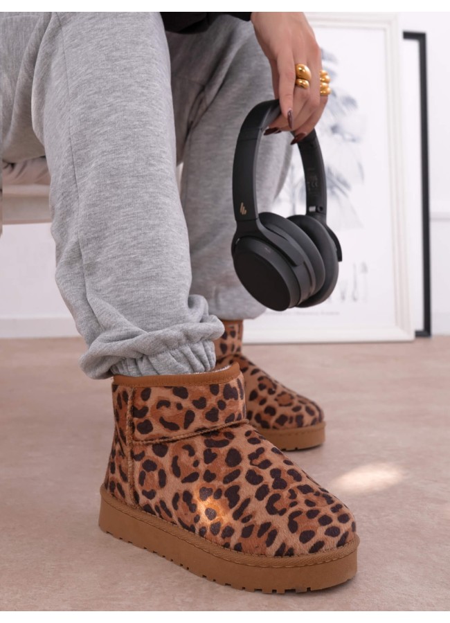 LEOPARD BOOTS - CHARLY