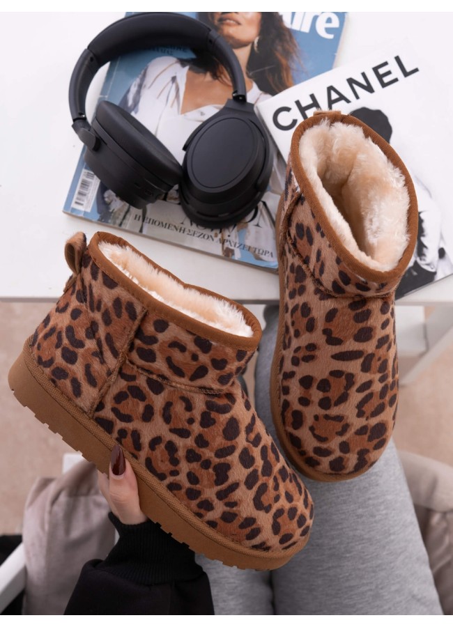 LEOPARD BOOTS - CHARLY