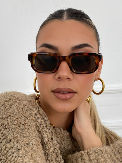 ANNAKEY SWISS LEOPARD SUNGLASSES