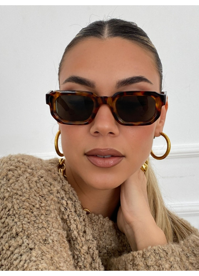 ANNAKEY SWISS LEOPARD SUNGLASSES