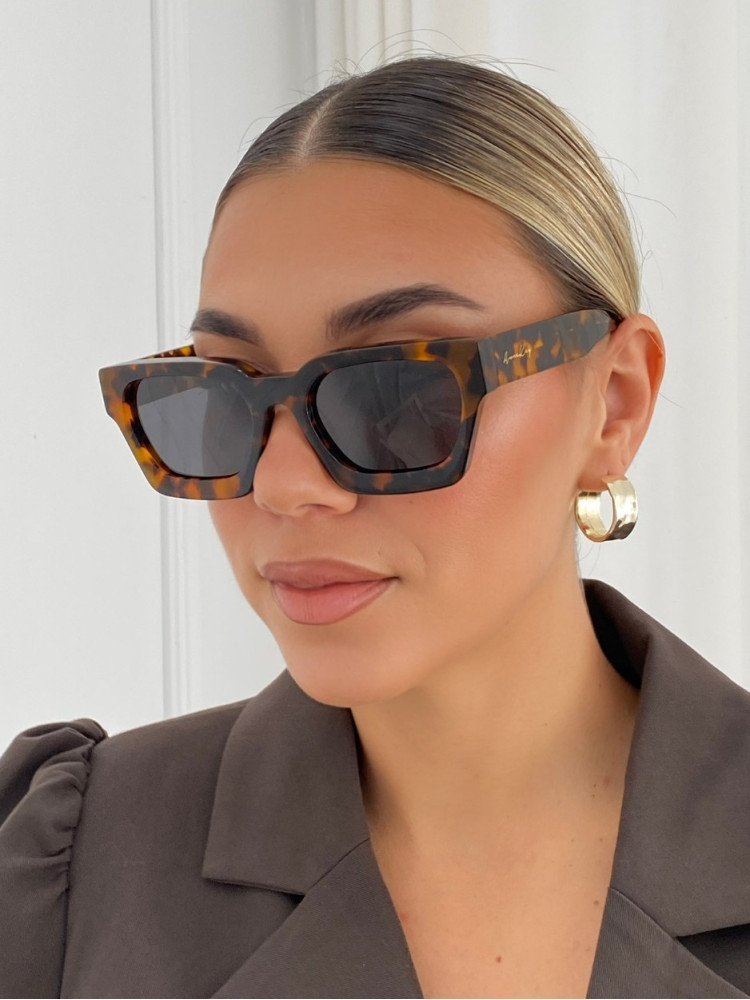 ANNAKEY CAPRI LEOPARD SUNGLASSES