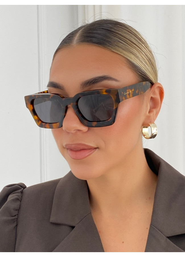 ANNAKEY CAPRI LEOPARD SUNGLASSES