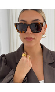 ANNAKEY CAPRI LEOPARD SUNGLASSES