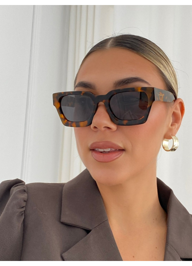 ANNAKEY CAPRI LEOPARD SUNGLASSES
