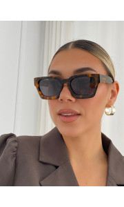 ANNAKEY CAPRI LEOPARD SUNGLASSES