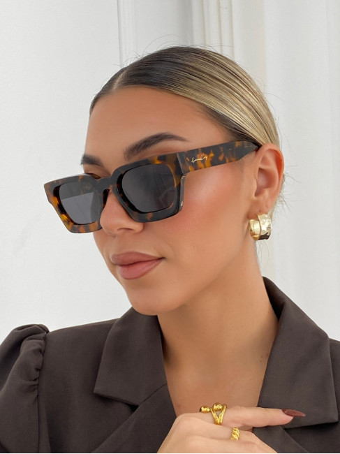 ANNAKEY CAPRI LEOPARD SUNGLASSES