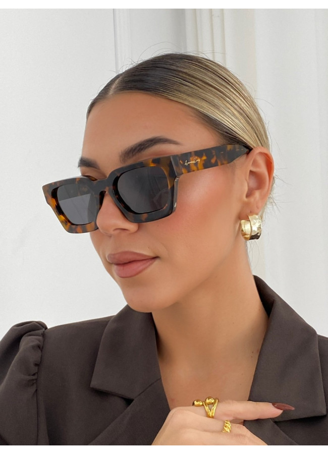 ANNAKEY CAPRI LEOPARD SUNGLASSES