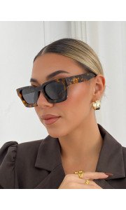 ANNAKEY CAPRI LEOPARD SUNGLASSES