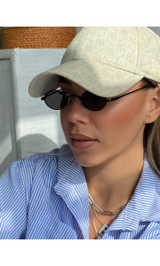 ANNAKEY HILTON BLACK SUNGLASSES
