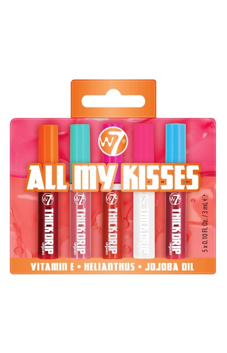 W7 ΣΕΤ ΔΩΡΟΥ - ALL MY KISSES