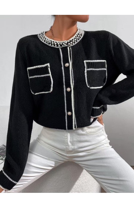 ΠΛΕΚΤΗ ΖΑΚΕΤΑ ΜΕ ΠΕΡΛΕΣ - JENNER