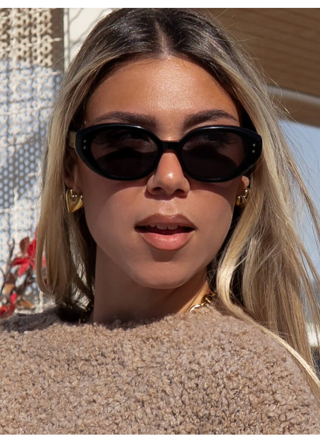 ANNAKEY ELISA BLACK SUNGLASSES
